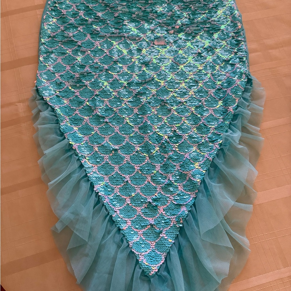 Wonder Nation Blue Mermaid Skirt